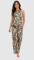 Preview: Damen Zweiteiler – Sommer Set mit schulterfreiem Top & weiter Hose
