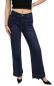 Preview: High Waist Damen Jeans / Denim Schlaghose darkblue