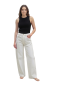 Preview: ESViViD Damen Jeans im O-Shape, Frontansicht mit 5-Pocket-Style und Knopf