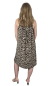 Preview: Damen Jersey Kleid Animal Print Leo braun