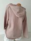 Preview: Bequemer Damen Kapuzenpullover in Rosé mit 3D-Stern​