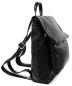 Preview: Sportlich eleganter Damenrucksack aus echtem Leder in verschiedenen Farben - Made in Italy