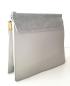 Preview: elegante Schultertasche Abendtasche aus Kalbsleder + Wildleder