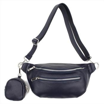 echt Leder Bauchtasche 2-tlg. in vielen trendigen Farben