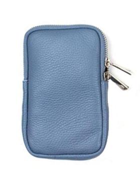 Legere unisex Handytasche aus echtem Leder