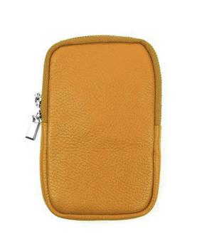 Legere unisex Handytasche aus echtem Leder