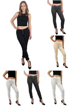 Karostar Skinny Jeans Denim Hose Stretch Karostar 36-48