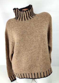 Weicher Strickpullover für Damen in Grün – Modern und stilvoll