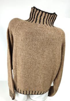 Damen Turtleneck Pullover in Grün – Angenehmer Tragekomfort und figurumspielende Passform