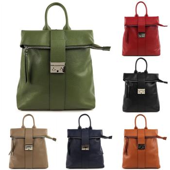 Damenrucksack aus Leder in vielen tollen Farben
