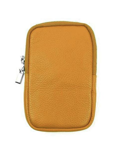 Legere unisex Handytasche aus echtem Leder