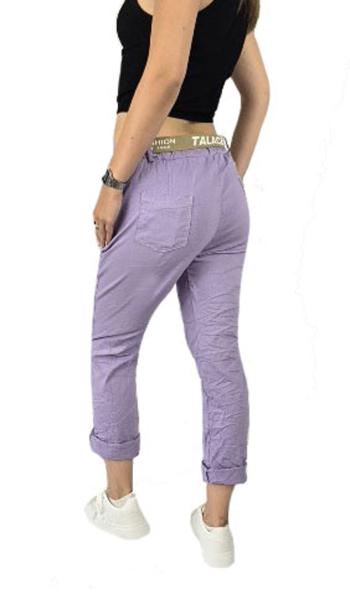 Damen Joggpant Jogger / Schlupfhose bequem & chic 38 - 42 flieder