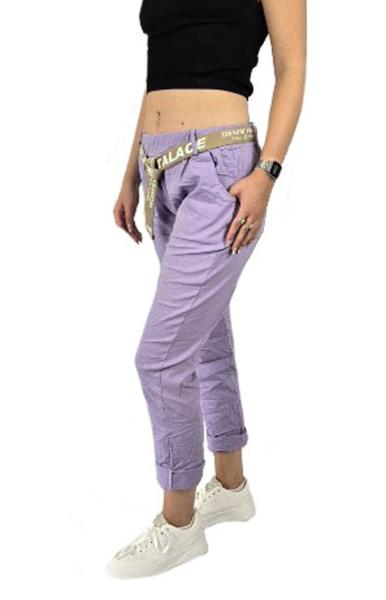 Damen Joggpant Jogger / Schlupfhose bequem & chic 38 - 42 flieder