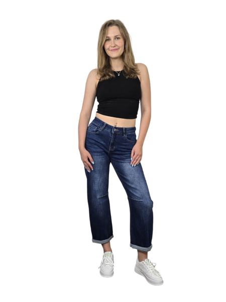O-Shape / Wide Leg / Bottle-Jeans