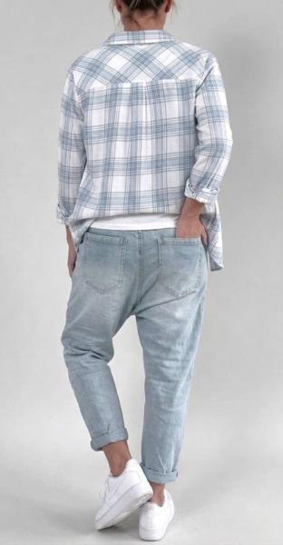 Damen Harem-Jogg-Jeans im Lässig-Look