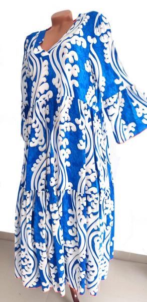 Boho-Stil Sommerkleid mit Taschen